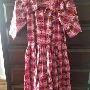 Pleated Dress, fit and flare. Worn once